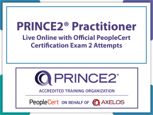 Axelos Peoplecert Prince2 7 Practitioner LO