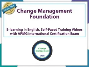 Special Offer APMG Int. Change Management Foundation v3 (2024) E-learning, Self-Paced Training Videos with Official APMG International Exam Voucher – 1WorldVerify.