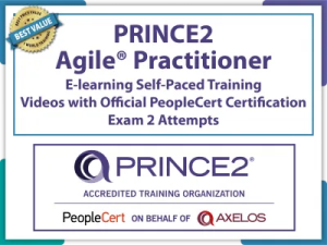 Special Offer PRINCE2® Agile Practitioner E-learning Self-Paced Training Videos and Official PeopleCert Certification Exam 2 Attempts – 1WorldVerify.